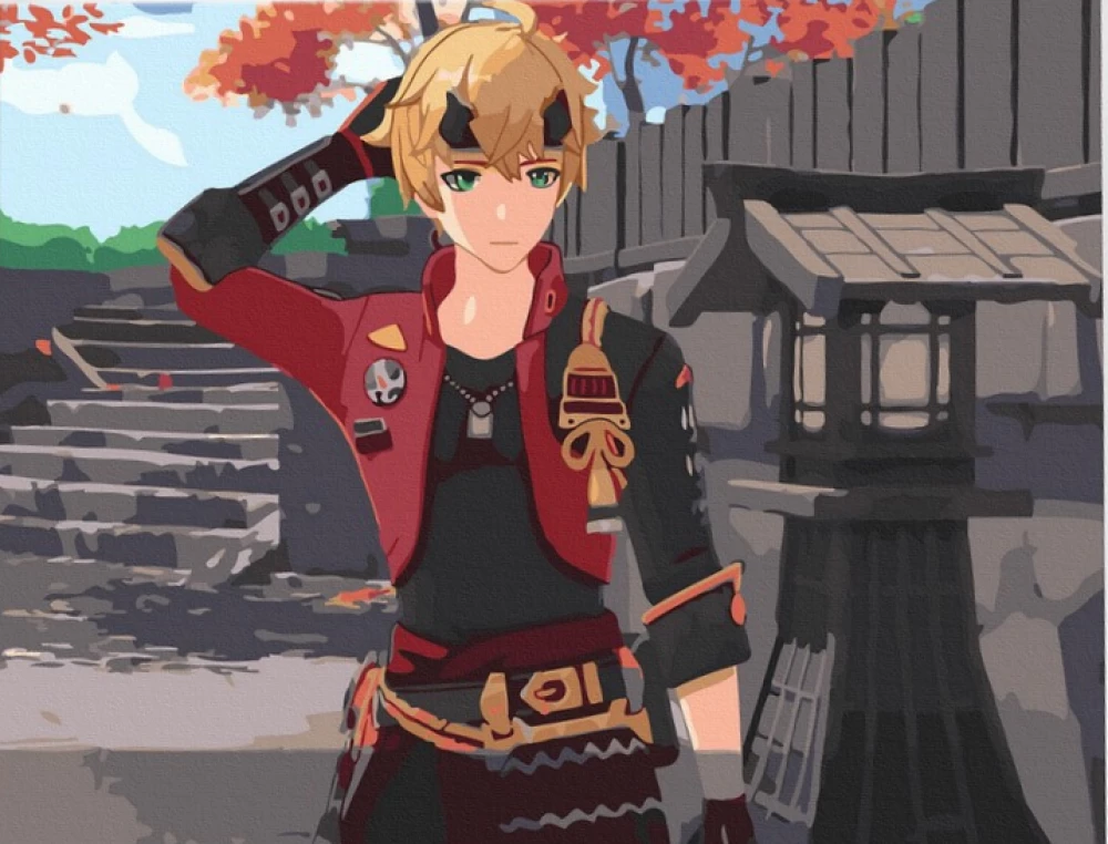 Картина по номерам 30х40 см - Геншин. Тома