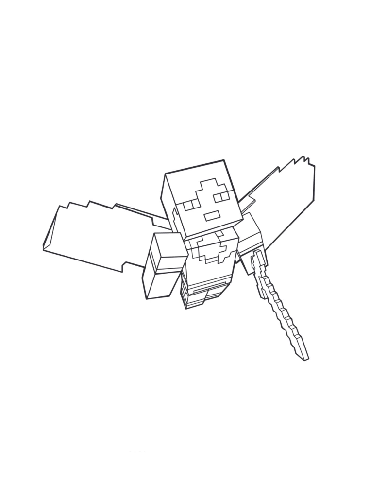 Суперраскраска Майнкрафт. Строй, твори, раскрашивай