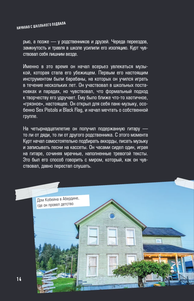 Pokolenie bez filtra: ilustrowana biografia zespołu Nirvana