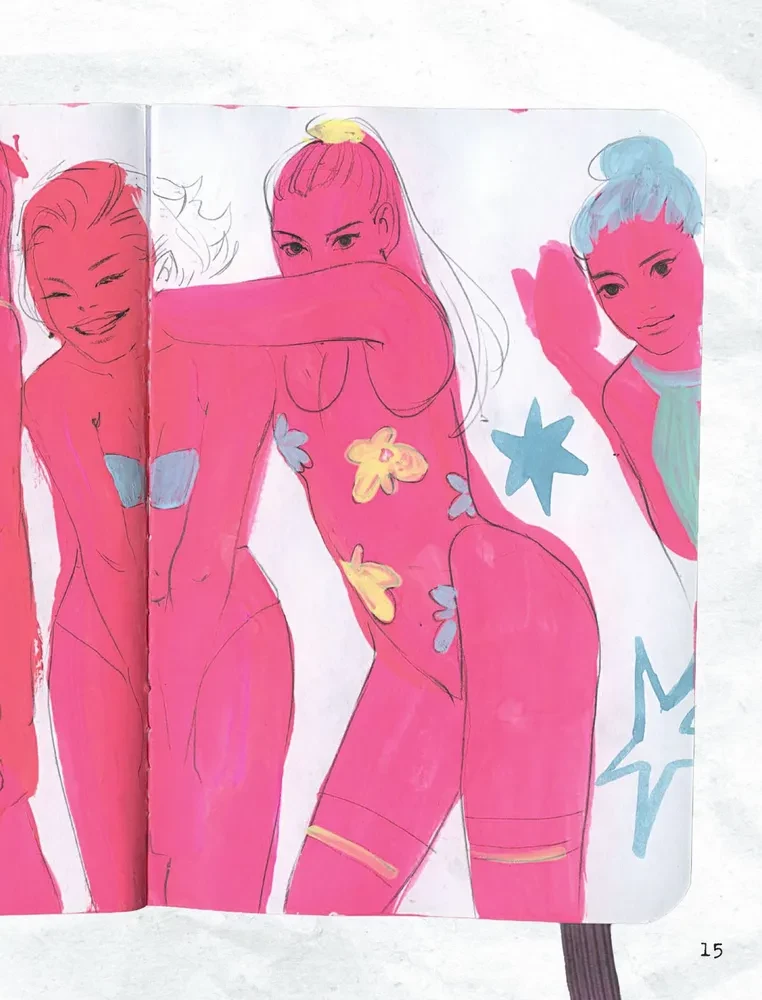 Артбук Humid Peach. Вся жизнь в скетчбуке