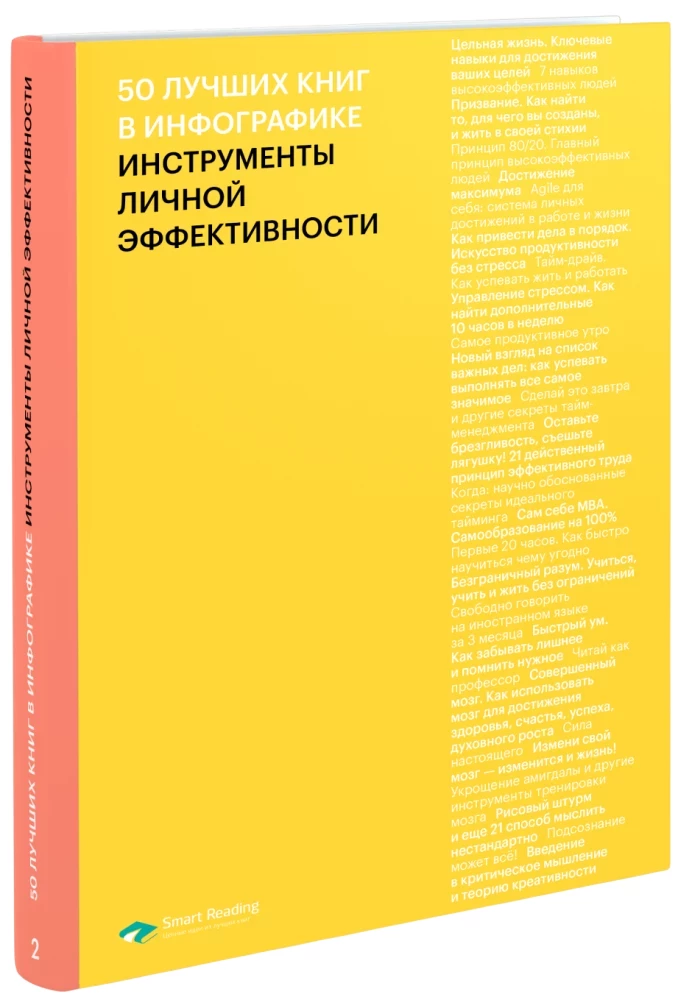 50 лучших книг в инфографике: инструменты личной эффективности