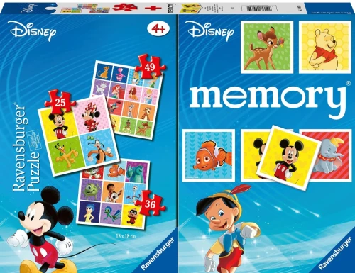 Пазл 3в1 Disney + Карты на память
