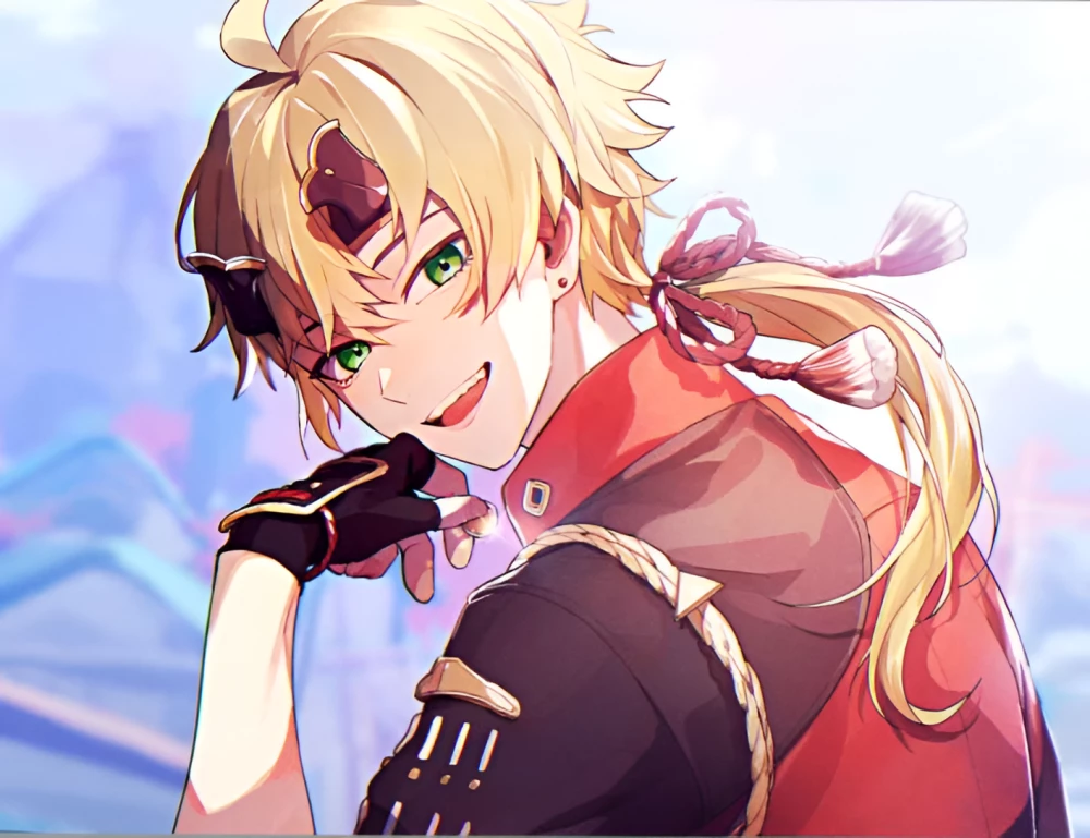 Glezna pēc numuriem - Genshin. Toma, 30x40cm