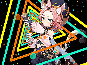 Glezna pēc numuriem - Genshin. Diona, 30x40cm