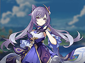 Glezna pēc numuriem - Genshin. Ke Cing, 30x40cm