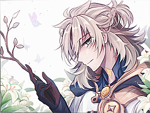 Glezna pēc numuriem - Genshin. Albedo, 30x40cm