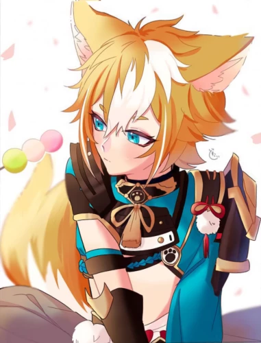 Malerei nach Zahlen - Genshin. Gorou, 30x40cm