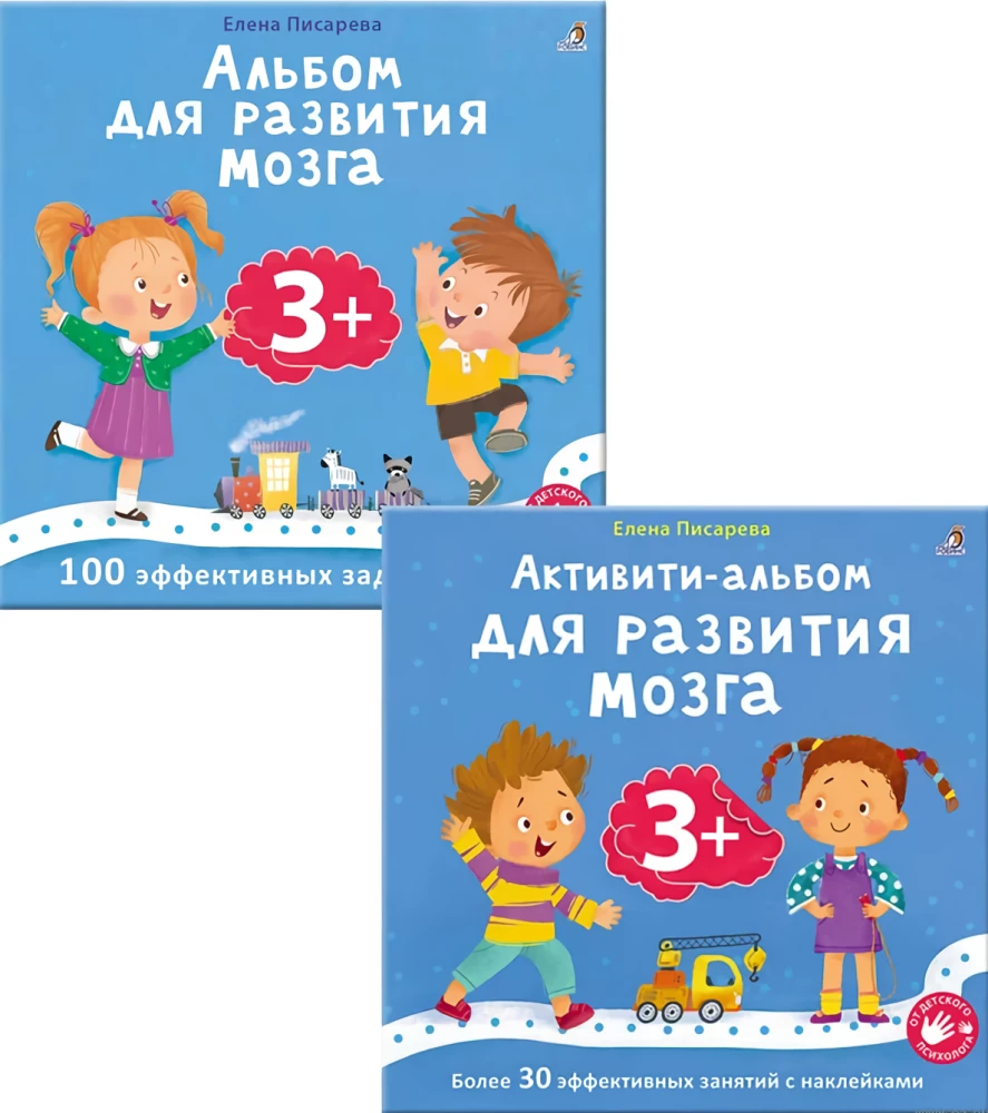 Album for Brain Development. Activity Album for Brain Development (set of 2 books)