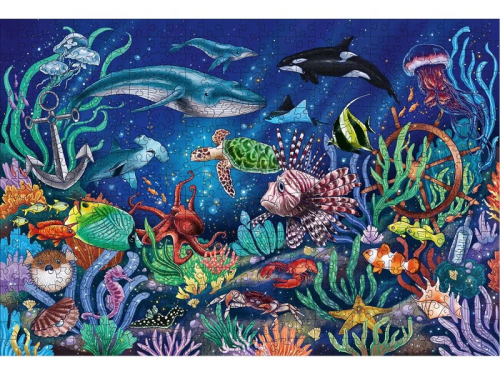 Holzpuzzle 500 - Unter Wasser