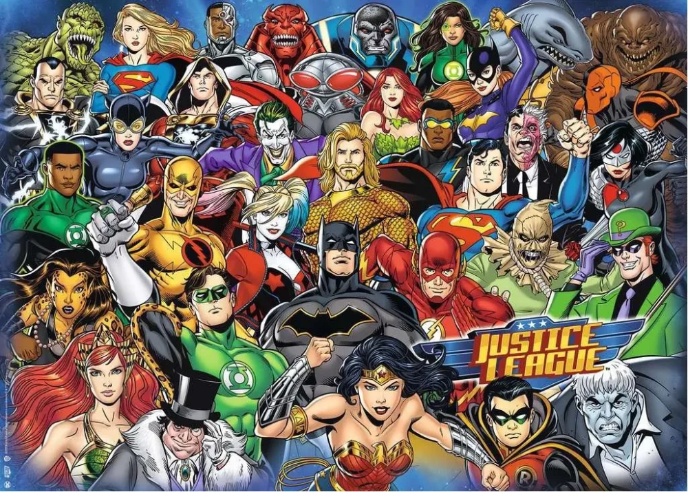 Puzzle 1000 - Challenge DC Comics
