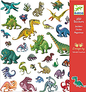 Aufkleber - Dinosaurier 160 Aufkleber