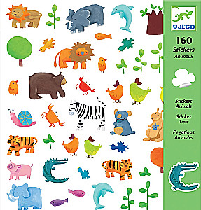 Sticker - Tiere 160 Sticker