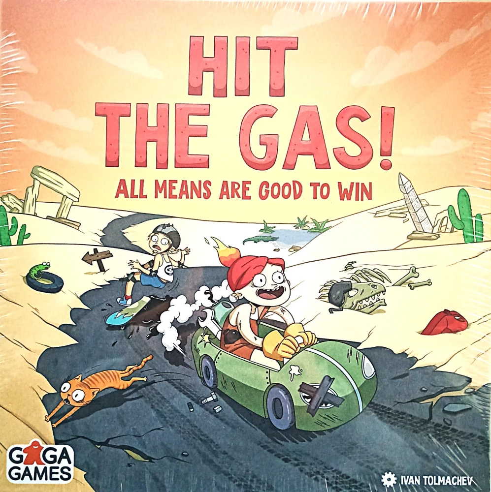 Galda spēle - Hit the gas! (angļu valodā)