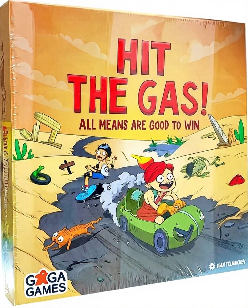 Gra planszowa - Hit the gas! (w języku angielskim)