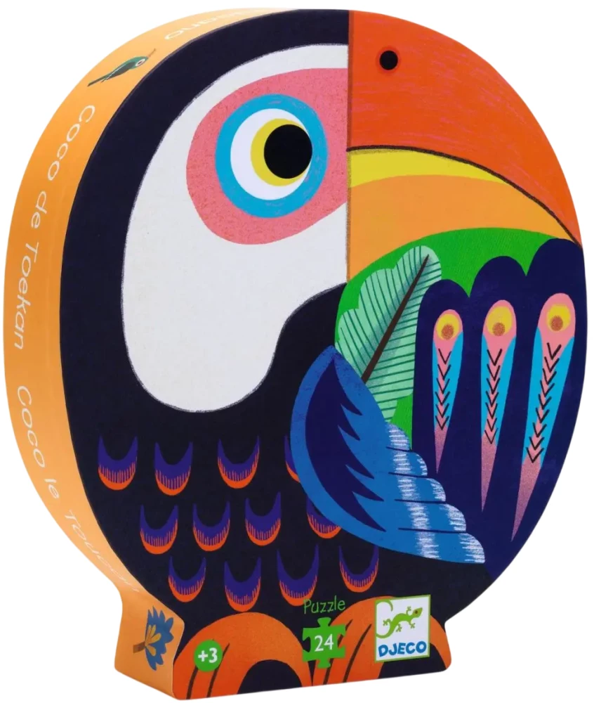 Пазл: 24 - Тукан