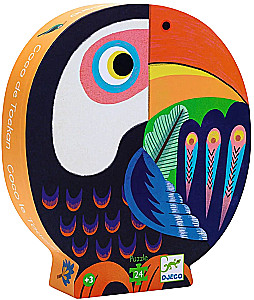 Пазл: 24 - Тукан