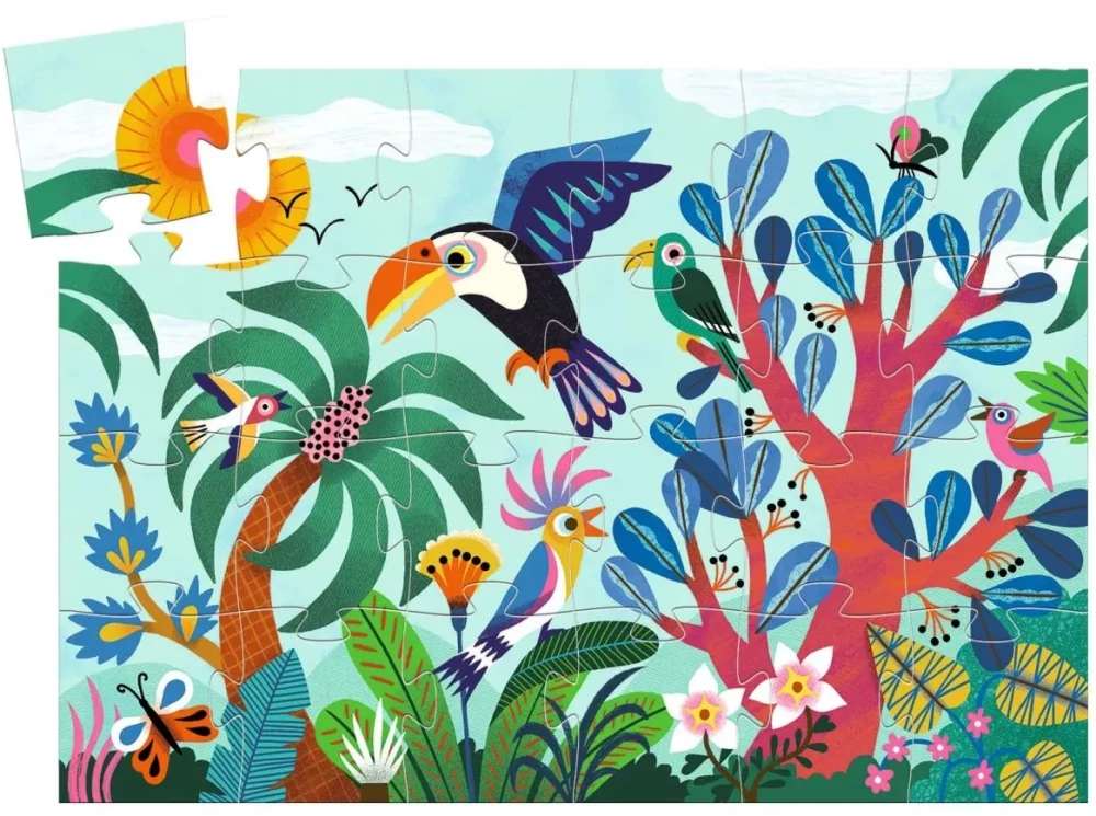 Пазл: 24 - Тукан