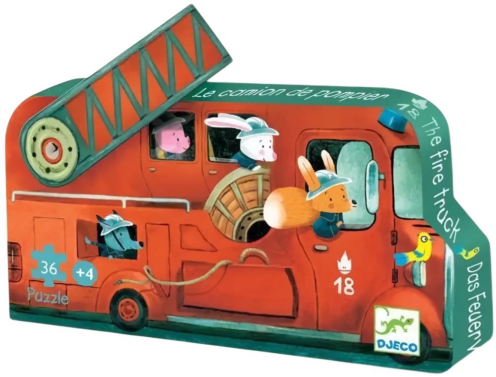 Puzzle: 16 - Fire Truck