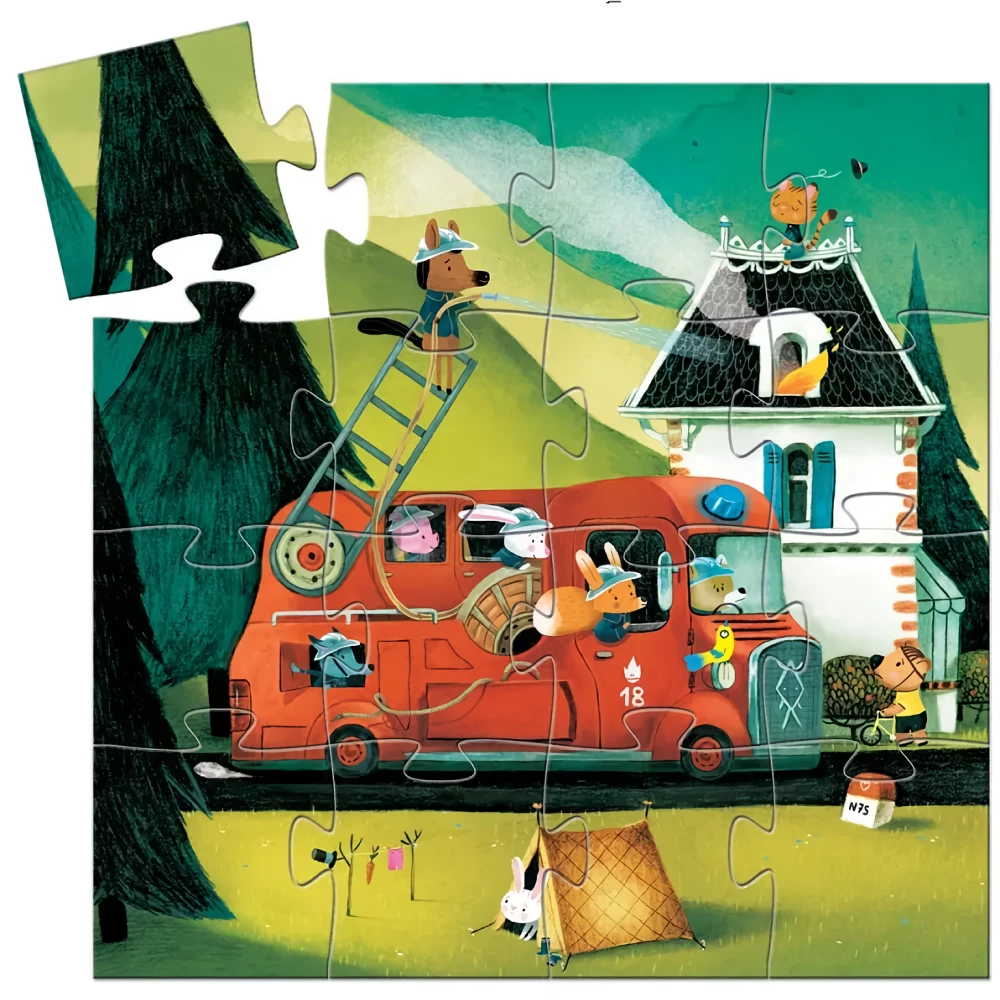 Puzzle: 16 - Fire Truck