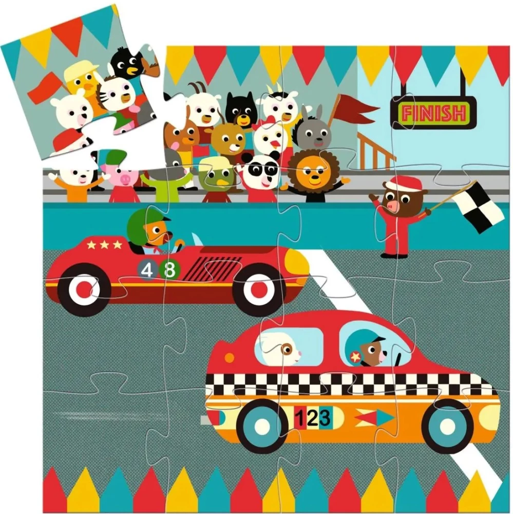 Puzzle:16 - Racing Car