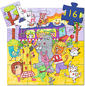 Puzzle:16 - Tęczowy autobus