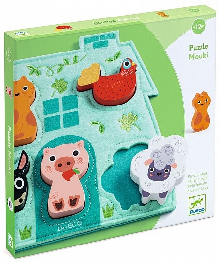 Wooden Puzzle - Farm