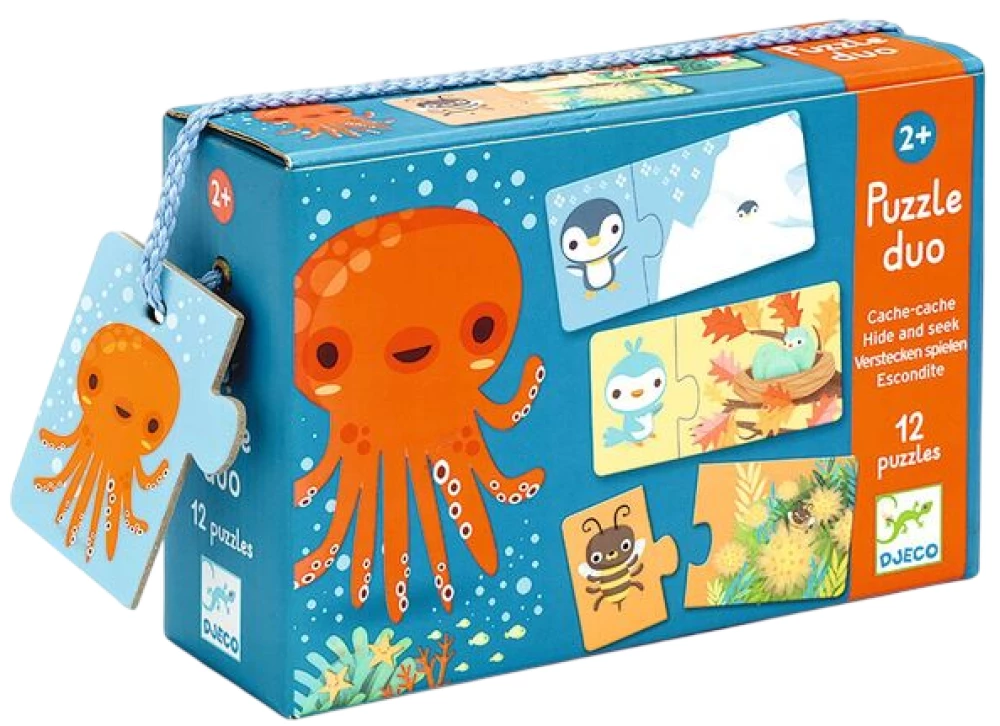 Игра-пазл Djeco Прятки