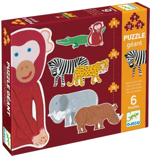 Гигантская головоломка - Генри и друг