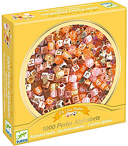 Jewelry Making Kit - Golden Alphabet