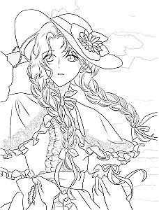 I Want to Become You, Even if Only for One Day. Coloring Book Based on a Webtoon