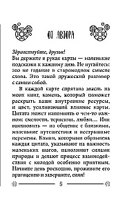 Stones of Destiny: Oracle for Every Day. 48 Metaphorical Cards by Oleg Roy