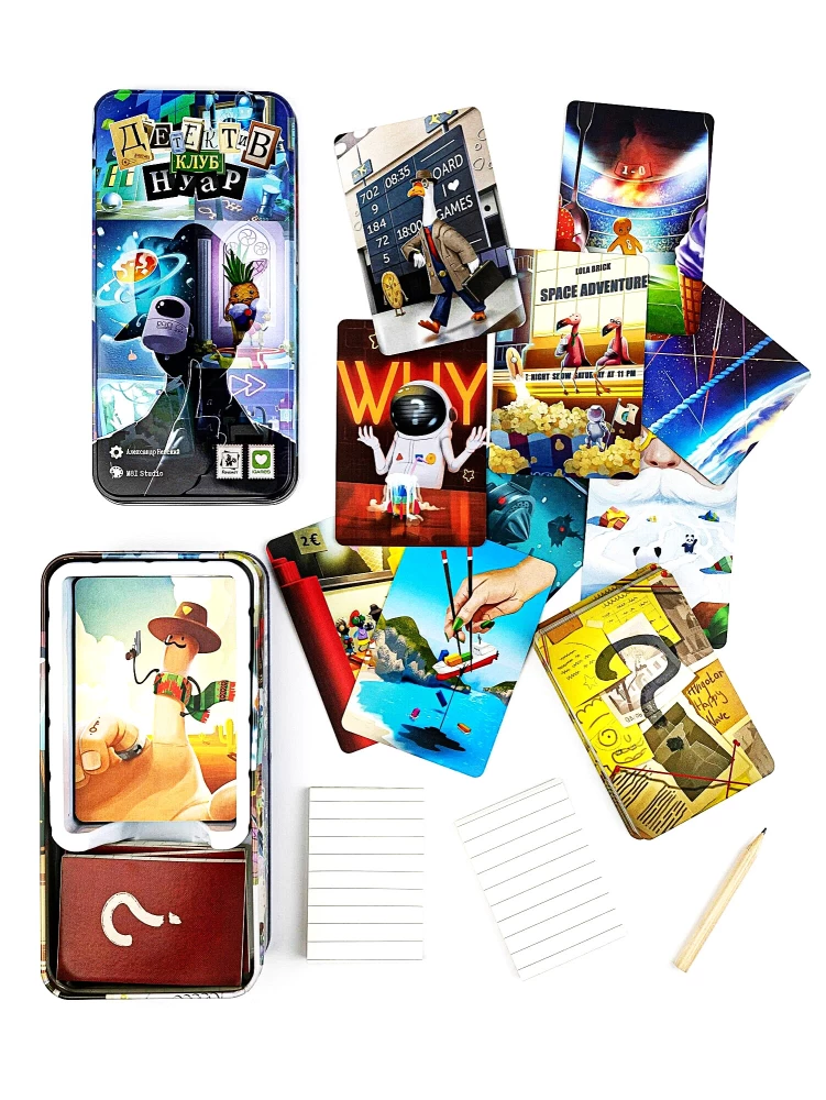 Настольная игра - Детектив Клуб. Нуар (дополнение)