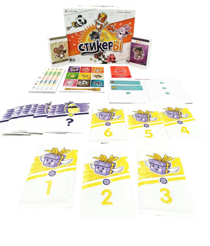 Настольная игра - Стикеры