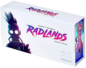 Board Game - Radlands. Land of Ruins. Deluxe + Expansion - Cult of Chrome