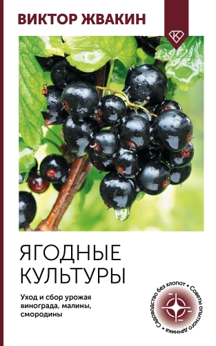 Berry crops. Care and harvesting of grapes, raspberries, blackcurrants