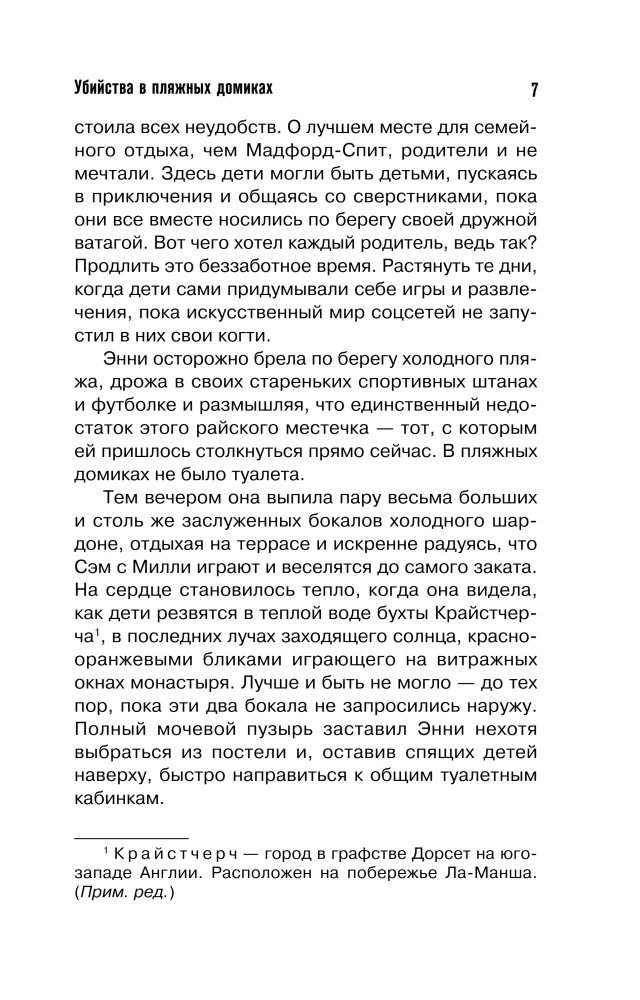 Murders in Beach Cottages. Detective Agency Charity Shop