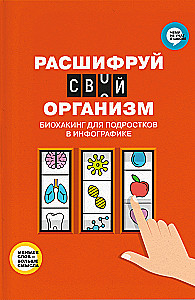 Atšifrē savu organismu. Biohacking pusaudžiem infografikā