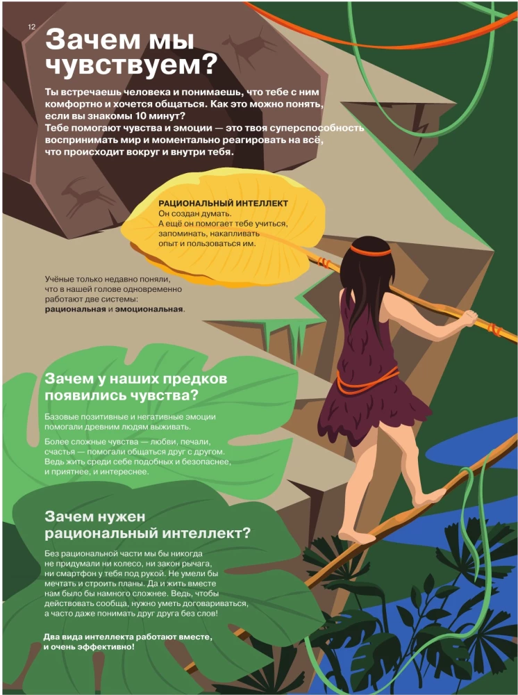 Es jūtu… Ko? Grāmata-ceļvedis par emocionālo intelektu infografikā no sērijas „Ko nemāca skolā” bērniem un pusaudžiem