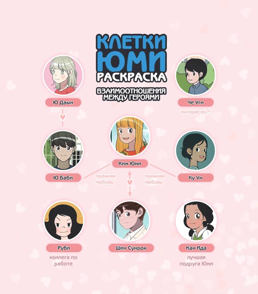 Yumi's Cells. Coloring Book by Webtoon