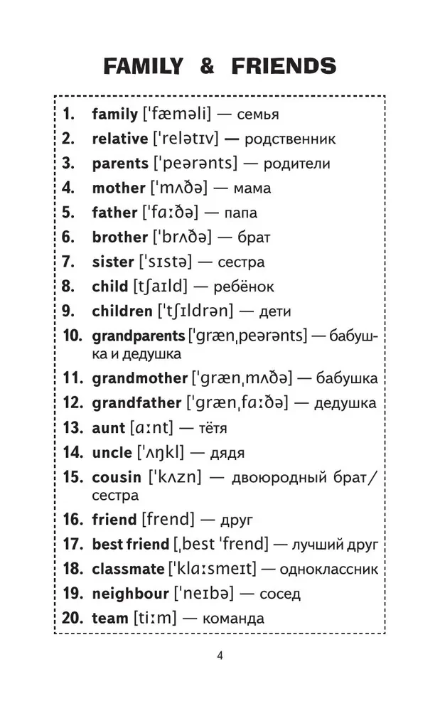 500 najważniejszych słów języka angielskiego. Klasy 5–11