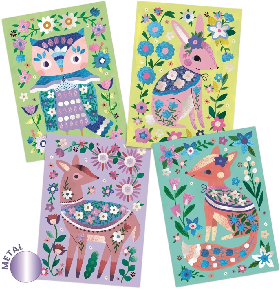 Картины из фольги - Великолепный лес