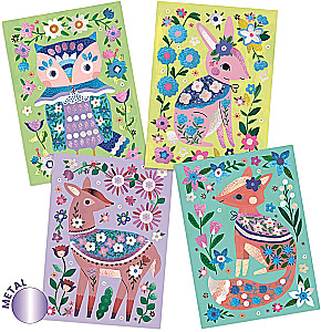 Картины из фольги - Великолепный лес