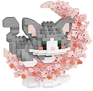 Konstruktor - Cute moon, kot, 514 elementów