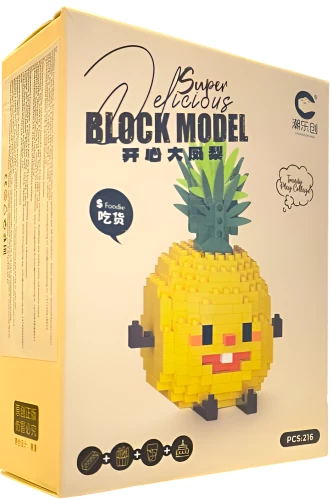 Конструктор - Super delicious. Ананас, 216 деталей