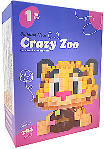 Конструктор - Сrazy Zoo. Тигр, 294 детали
