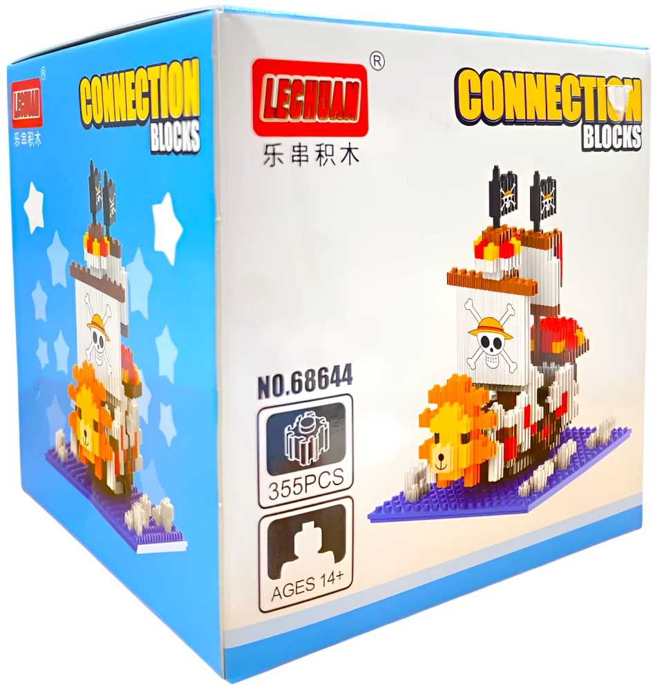Конструктор - Lechuan. Пиратский корабль, 355 деталей
