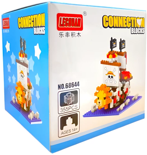 Конструктор - Lechuan. Пиратский корабль, 355 деталей