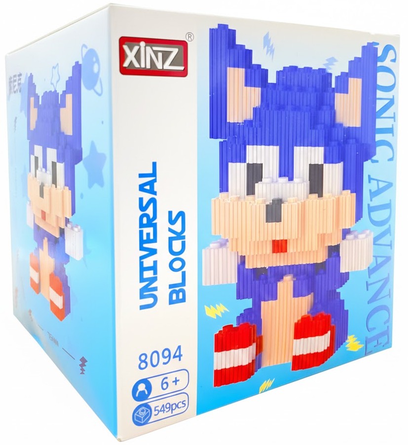 Konstruētājs - Xinz. Sonic, 549 detaļas
