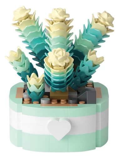 Constructor - Plant dairy. Succulents, assorted