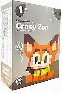Konstruktor - Crazy Zoo. Lis, 291 element